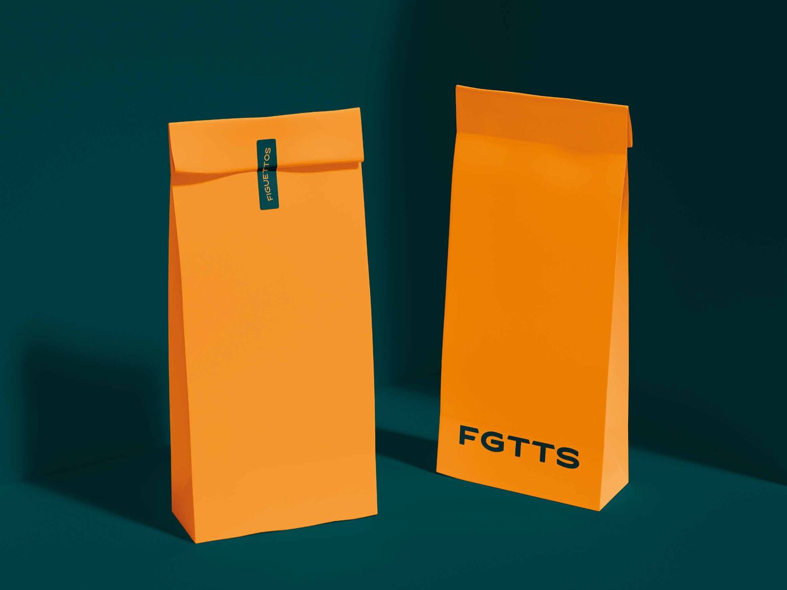 Bolsas naranjas de FGTTS